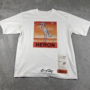 Heron Preston White T-Shirt Heron Preston Creative, INC Size Small
